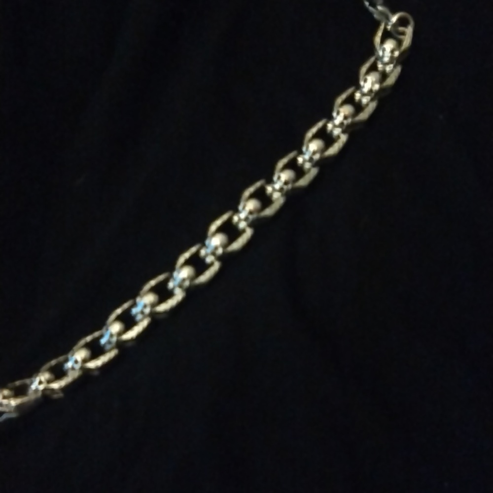 Men's stainless steel 7-in skull bracelet
